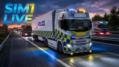Vorschaubild: Wir zeigen Präsenz zwischen Frankfurt und Prag - Admin auf Streife 🚛 TruckersMP SIM1