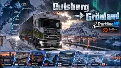 Vorschaubild: Ein letztes Mal quer durch die Schneestürme in Island ❄️ | Promods auf TrucklineMP (Traffic)