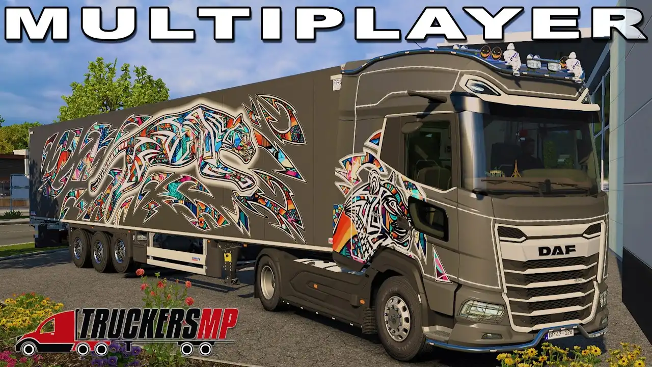 Vorschaubild: Community-Zeit im Konvoi! Bus oder Truck? 👮 #TruckersMP Admin unterwegs