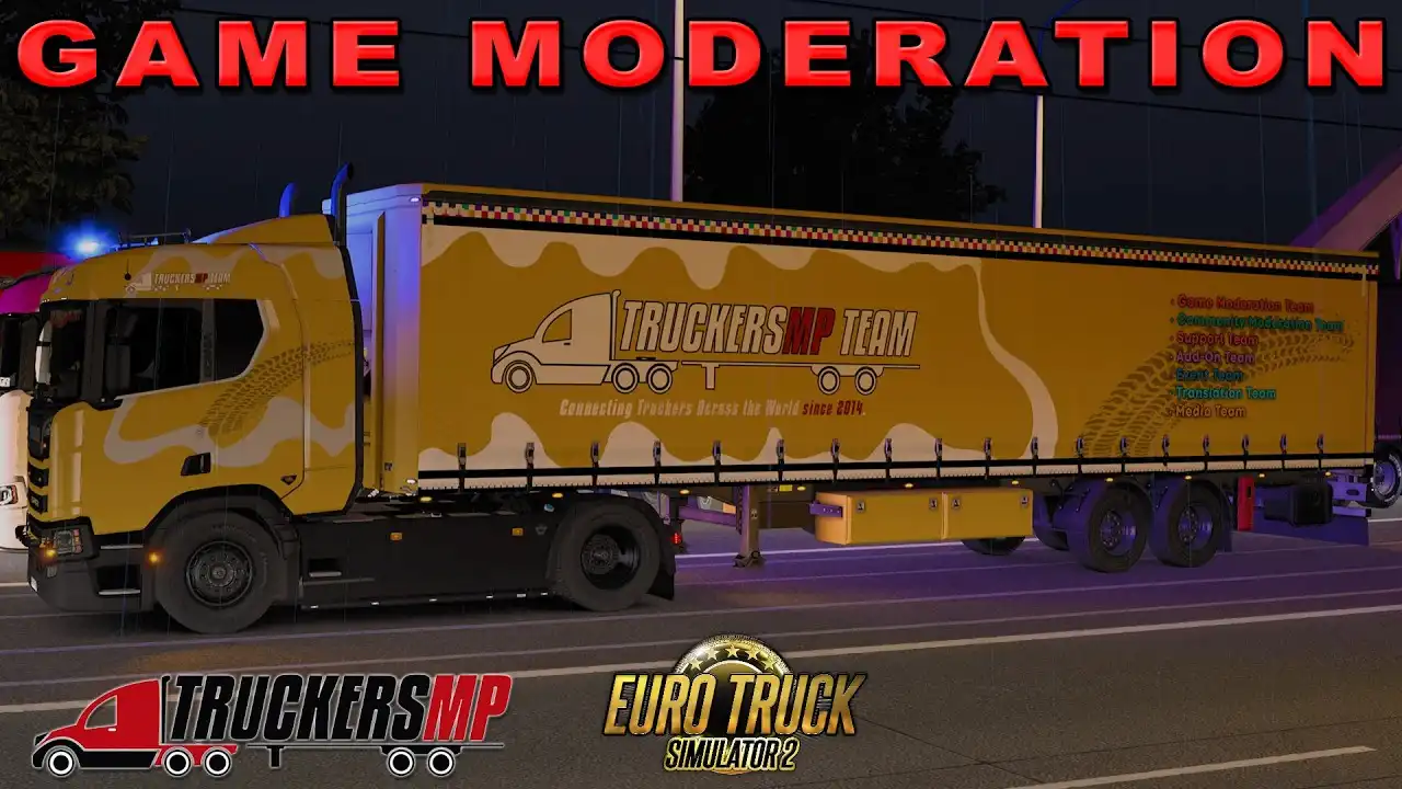 Vorschaubild: Im Party-Truck auf Achse 👮 #TruckersMP Admin auf Simulation 1