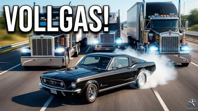 Vorschaubild: Meine Fresse, macht das Spaß! - PKW fahren (oder driften?) im ATS | TruckersMP