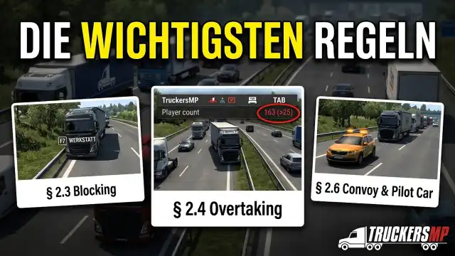 Vorschaubild: TruckersMP Regeln erklärt (auszugsweise)