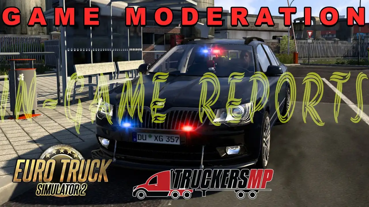 Vorschaubild: Scheiß Hitze! 🥵 Wir bearbeiten Meldungen auf SIM1 #Nachtschicht 👮 TruckersMP In-Game Admin