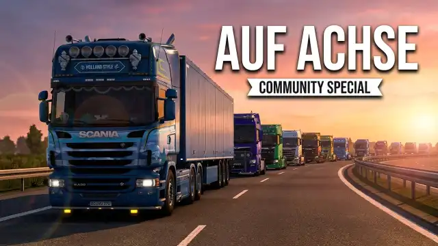 Vorschaubild: Konvoi-Tag? Aber erst eine Runde Prag - Frankfurt 👮 TruckersMP Admin auf Achse