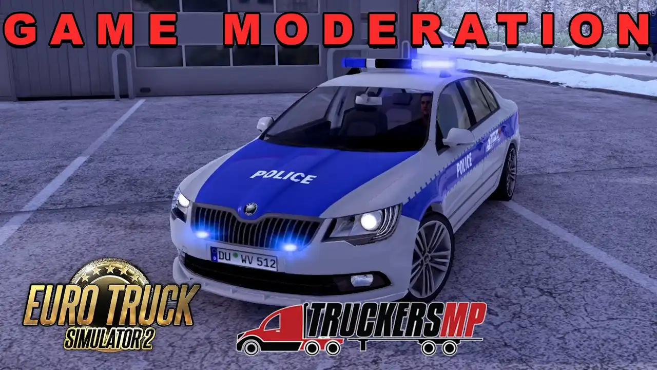 Vorschaubild: Lasst uns für Recht & Ordnung sorgen! 👮 TruckersMP In-Game Admin