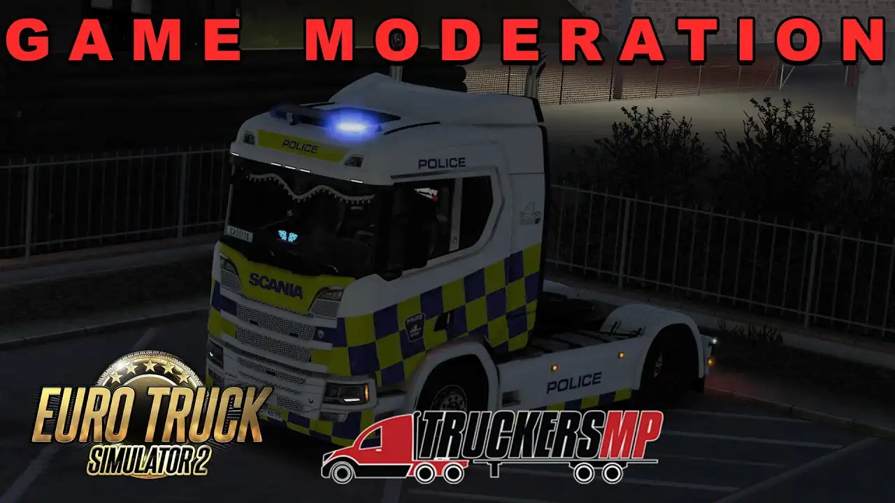 Vorschaubild: Verkehrsüberwachung 👮 TruckersMP Game Moderation