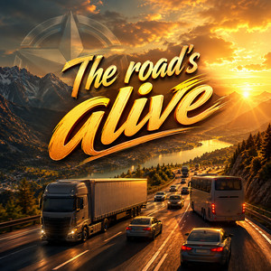 Cover von The road's alive · English Version